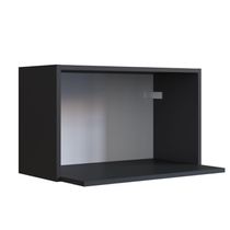Nicho Parede Para Microondas Funcionale Art In Moveis Preto