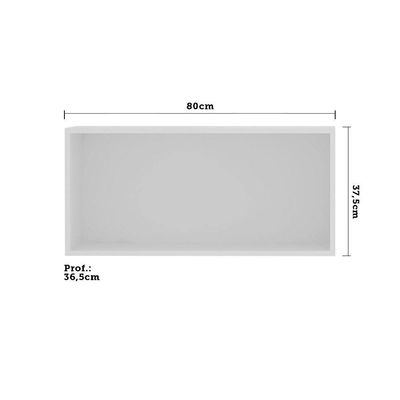 Armário Perola Basculante 80 Cm 1 Porta Luciane