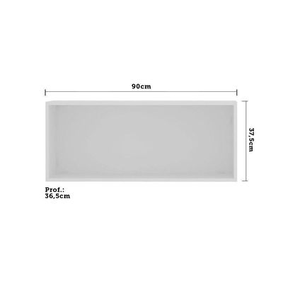 Armário Perola Basculante 90 Cm 1 Porta Luciane