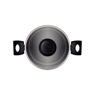 Panela Caçarola Tramontina Turim Antiaderente Chumbo 24 Cm 4,9 L Starflon Max Tramontina