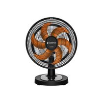 Ventilador Cadence Turbo Conforto 126W Preto E Laranja 220V