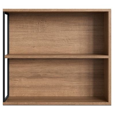 Armario Para Banheiro 60 Cm Com Espelho Preto Mell P1015 Pp Preto Mell