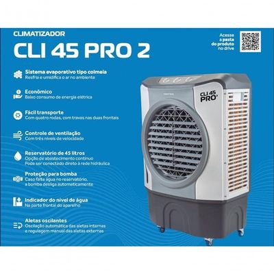 Climatizador Ventisol CLI45 PRO-02 45L 220V