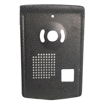 Capa De Proteção Antivandalismo Interfone Porteiro Eletronico Coletivo Com Entrada Para Camera Casa