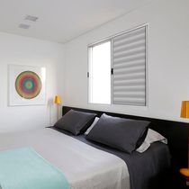 Veneziana 3 Folhas De Correr S/grade 1.00 X 1.50 Alumínio Branco Linha Modular - Hale