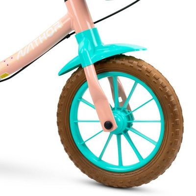 Bicicleta Equilíbrio Balance Sem Pedal Aro 12 Love Nathor