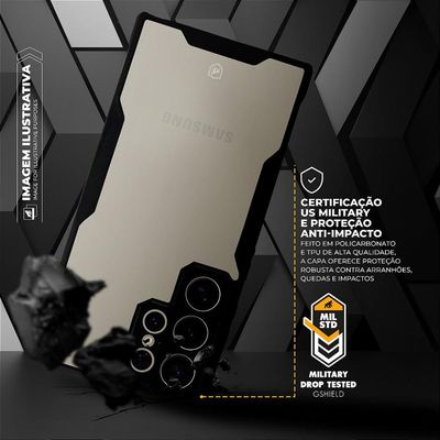 Capa para Samsung Galaxy A26 - Dual Shock Sense Preta - Gshield