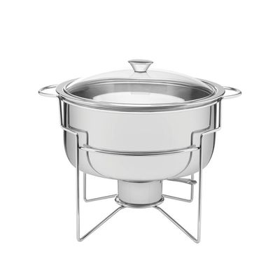 Rechaud Banho Maria Tramontina Em Aço Inox 7 L Com Fogareiro