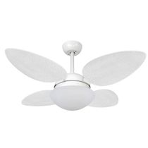 Ventilador De Teto Volare Petalo Palmae Branco 127V