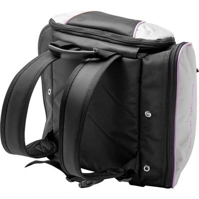 Bolsa Mochila Patins Com Alça E 3 Divisórias Reforçada Lilás