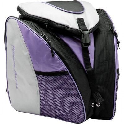 Bolsa Mochila Patins Com Alça E 3 Divisórias Reforçada Lilás