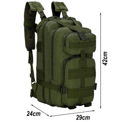 Mochila Multiuso Militar Tática 30 Litros Camping Verde