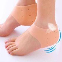 Tornozeleira Hidratante Esporão Meia Protetora De Calcanhar Gel Silicone