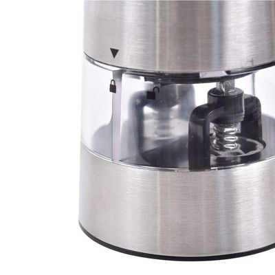 Moedor Duplo Para Sal E Pimenta Elétrico Em Aço Inox 35ml Maxwell & Williams