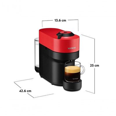 Máquina Para Café Vertuo Pop 220v Nespresso Vermelha