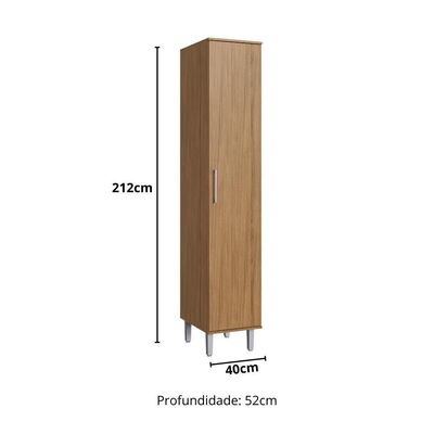 Paneleiro 1 Porta 40cm Gaia Naturalle Decibal