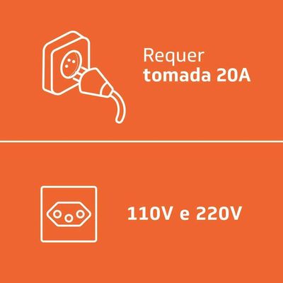 Secadora De Piso Brastemp 10kg Bsr10bb Branco 220V