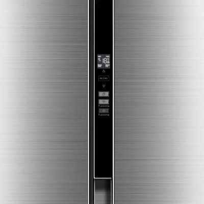 Geladeira Frost Free Side By Side 442L Cor Inox Midea 220v MDRS598FGA042