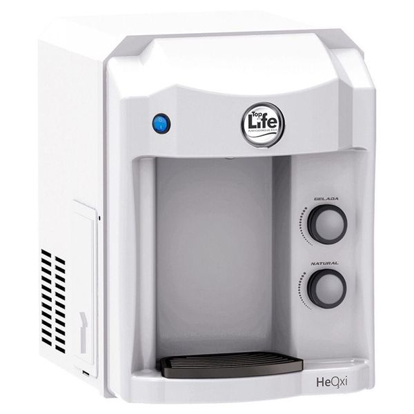 Filtro Purificador De Água Alcalina Ionizada Com Ozônio Gelada Branco 127V - Top Life