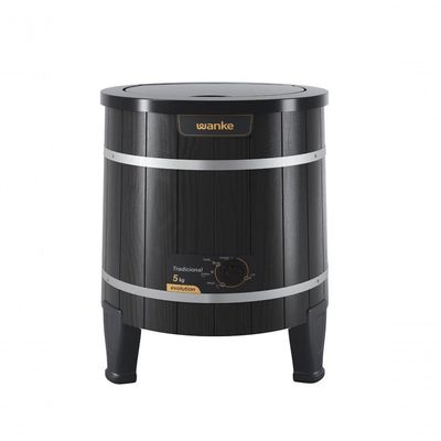 Lavadora De Roupas Semiautomática Tradicional Evolution 5 Kg Preta Wanke 127V