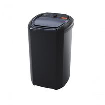 Lavadora De Roupas Semiautomática Premium 20 Kg Preta Wanke 127V