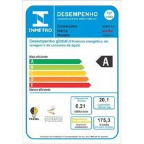 Lavadora De Roupas Semiautomática Premium 20 Kg Preta Wanke 127V
