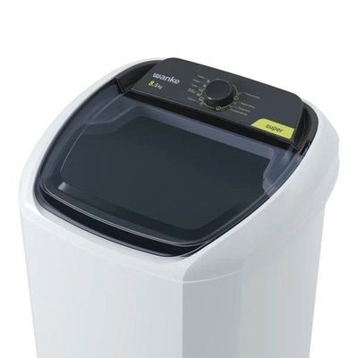 Lavadora De Roupas Semiautomática Super 8,5 Kg Branca Wanke 220V