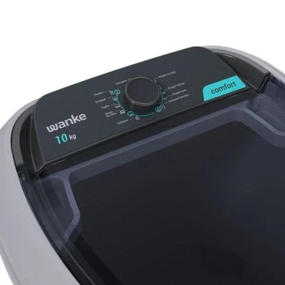 Lavadora De Roupas Semiautomática Comfort 10 Kg Silver Wanke 220V