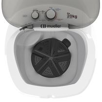 Lavadora Semiautomática Tanquinho Mueller 20kg Branco 220 V