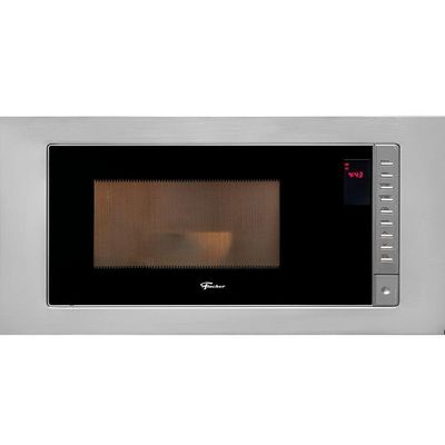 Kit Forno Elétrico 48L Micro-ondas 25L Embutir Fischer Inox