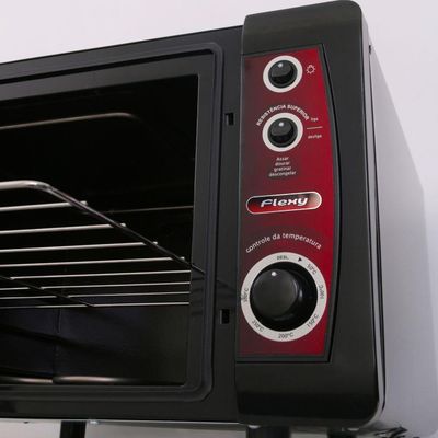 Forno Elétrico Flexy Black Easy Clean Layr 220V