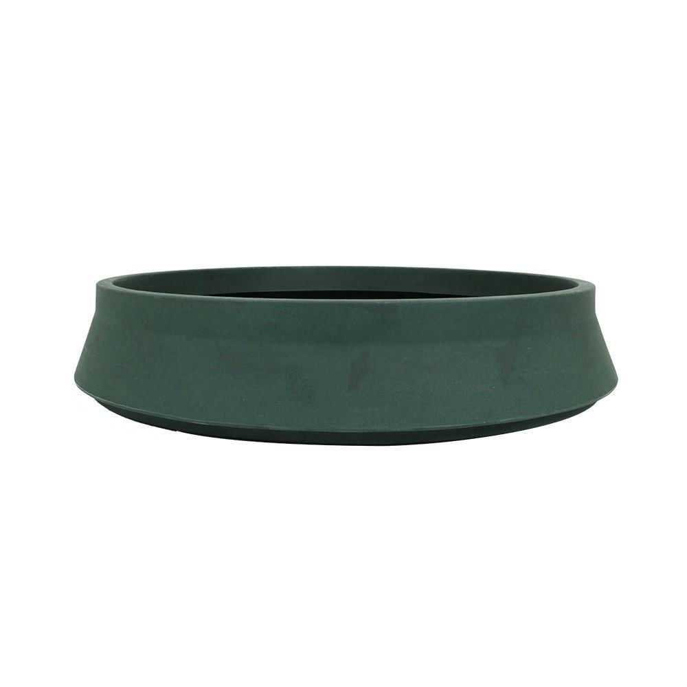 Vaso Vitória-régia Bowl 82 X 16 Cm Cor 33 - Antique Verde