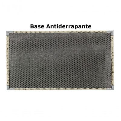 Tapete Sisal Sala 2,00 X 3,00 Antiderrapante Clean S-478