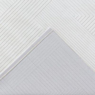 Tapete Turco Sala Sofisticato 02 - 300 X 400Cm Off White/Cinza