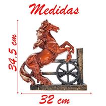Porta Chaves Cavalo Crioulo 34,5cm