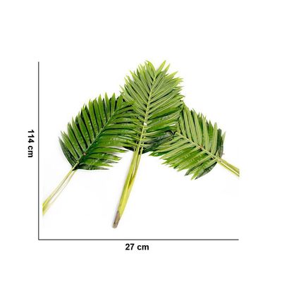 Planta Artificial Palmeira Areca Real Toque X15 Verde 114 Cm F04 - D'rossi
