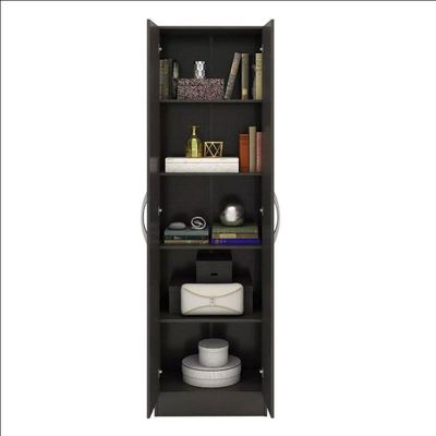 Armário Multiuso 2 Portas Nt4045 Notável Preto Tx