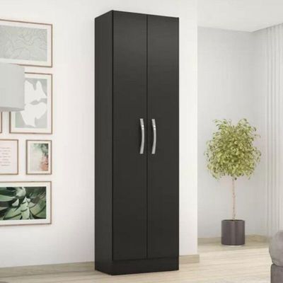 Armário Multiuso 2 Portas Nt4045 Notável Preto Tx