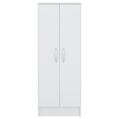 Armário Multiuso 2 Portas 3 Prateleiras Viena D02 Branco - Mpozenato