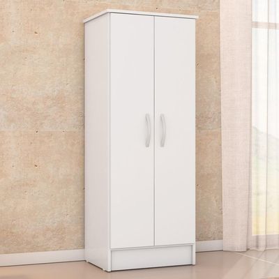 Armário Multiuso 2 Portas 3 Prateleiras Viena D02 Branco - Mpozenato