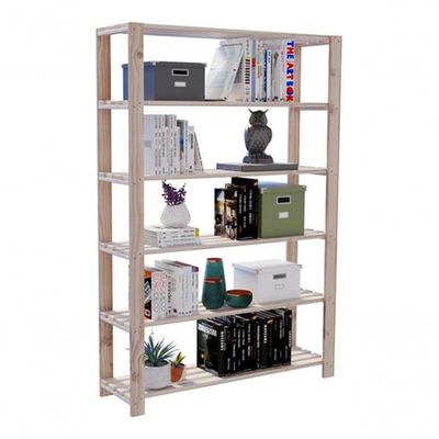 Kit Prateleiras 6 Andares Organizadora De Livros