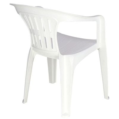 Cadeira Tramontina Atalaia Basic Com Braços Em Polipropileno Branco Tramontina