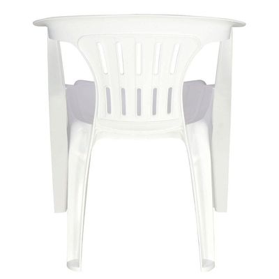 Cadeira Tramontina Atalaia Basic Com Braços Em Polipropileno Branco Tramontina
