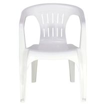 Cadeira Tramontina Atalaia Basic Com Braços Em Polipropileno Branco Tramontina