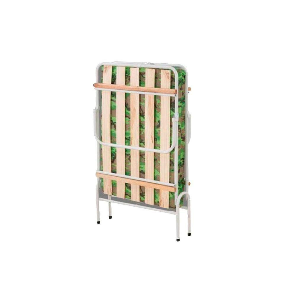 Cama Dobrável Solteiro  Primoart/Bonan Branco - Primoart