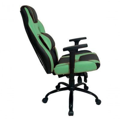 Cadeira Gamer Com Almofada Linha Gamer Racing Verde