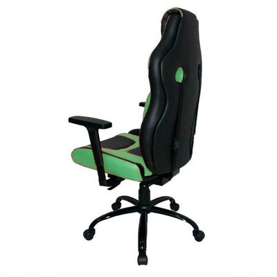 Cadeira Gamer Com Almofada Linha Gamer Racing Verde