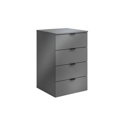 Gaveteiro Kappesberg 4 Gavetas Office Platinum 46cm