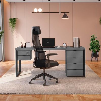 Gaveteiro Kappesberg 4 Gavetas Office Platinum 46cm