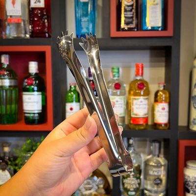 36 Pegador de Gelo Bartender Drinks Mini Pegador Churrasco Restaurantes 18cm